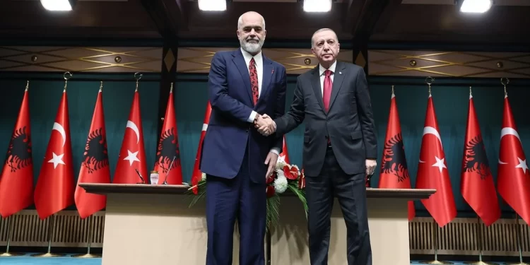 Cumhurbaşkanı Erdoğan: Arnavutluk ile ticaret hedefimiz 2 milyar dolar