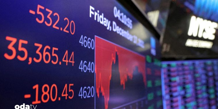 New York Borsası sert düşüşle kapandı