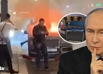 Rusya’yı karıştıran olay: Putin’in aracı patlatıldı