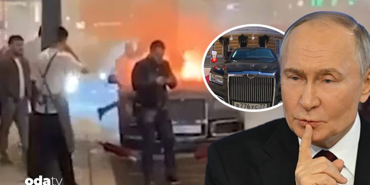 Rusya’yı karıştıran olay: Putin’in aracı patlatıldı