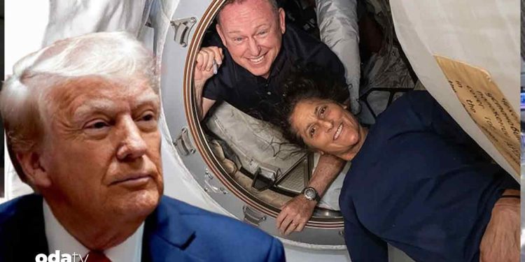 Uzayda mahsur kalan astronotlara Trump yorumu: Tahminen aşık olurlar