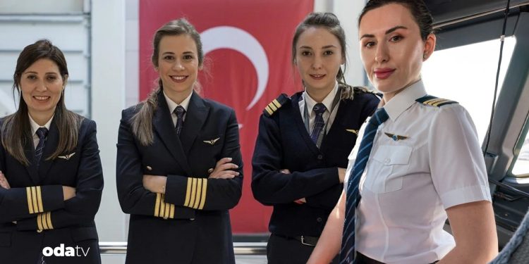 Türkiye’nin kadın pilot karnesi