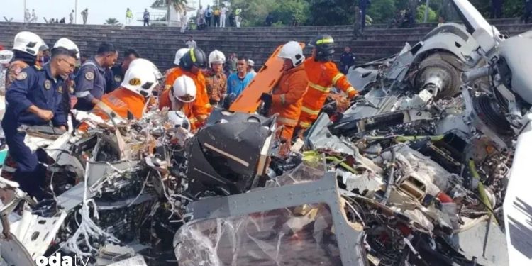 Finlandiya’da helikopterler havada çarpıştı: 5 ölü