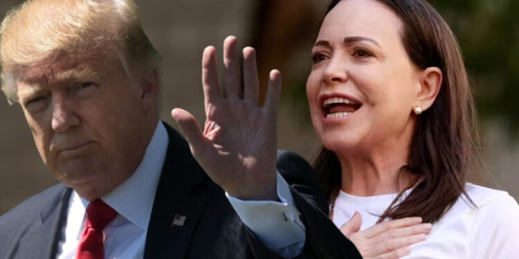 Trump’tan Machado’ya soğuk duş